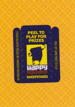 2009 Topps SpongeBob SquarePants Series 2 #NNO Happy Squared Sweepstakes Front