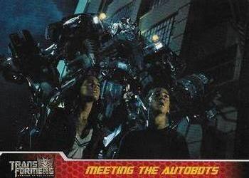 2009 Topps Transformers: Revenge of the Fallen - Movie Recap #1 Meeting the Autobots Front
