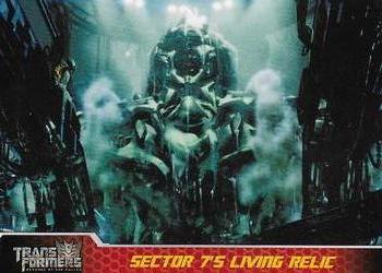 2009 Topps Transformers: Revenge of the Fallen - Movie Recap #3 Sector 7's Living Relic Front