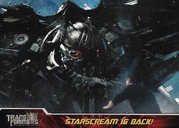 2009 Topps Transformers: Revenge of the Fallen - Previews #3 Starscream Is Back! Front