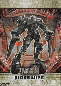 2009 Topps Transformers: Revenge of the Fallen - Pop-ups #9 Sideswipe Front