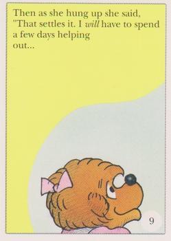 1992 Berenstain Bears #9-10 Then as she hung up she said, 