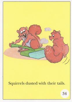 1992 Berenstain Bears #33-34 Birds and butterflies fanned the smoke / Squirrels dusted with their tails. Back