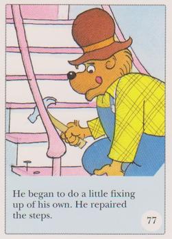 1992 Berenstain Bears #77-78 He began to do a little fixing up of h / He fixed the loose shutter. Front