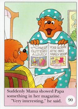 1992 Berenstain Bears #89-90 Sister and Brother were on the floor p / Suddenly Mama showed Papa something in Back