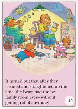 1992 Berenstain Bears #115-116 It turned out that after they cleaned / THE NEIGHBORLY SKUNK Front