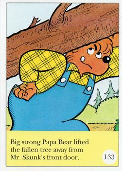1992 Berenstain Bears #133-134 Big strong Papa Bear lifted the fallen / 