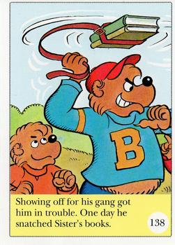 1992 Berenstain Bears #137-138 Brother and Sister were much smaller t / Showing off for his gang got him in tr Back