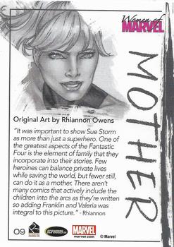 2013 Rittenhouse Women of Marvel Series 2 - Artifex #O9 Invisible Woman Back
