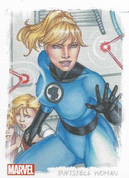 2013 Rittenhouse Women of Marvel Series 2 - Artifex #O9 Invisible Woman Front