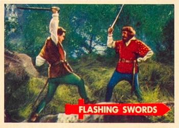 1957 Topps Robin Hood #10 Flashing Swords Front