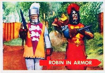 1957 Topps Robin Hood #46 Robin in Armor Front