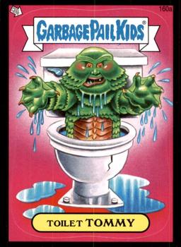 2013 Garbage Pail Kids Brand New Series 3 - Black #160a Toilet Tommy Front