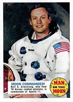 2013 Topps 75th Anniversary #53 Man on the Moon Front