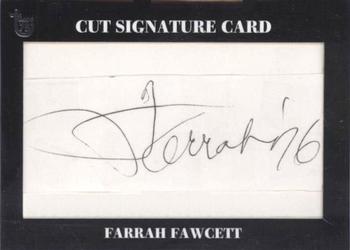 2013 Topps 75th Anniversary - Cut Signatures #NNO Farrah Fawcett Front