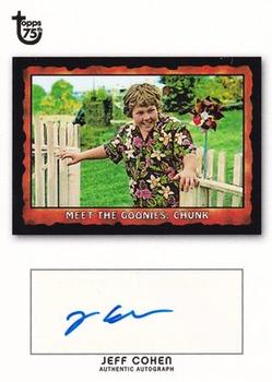2013 Topps 75th Anniversary - Autographs Rainbow Foil #NNO Jeff Cohen Front