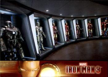 2013 Upper Deck Iron Man 3 #1 A Proud Display of Iron Man Front