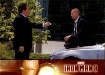 2013 Upper Deck Iron Man 3 #9 Happy Hogan Introduces Himself Front
