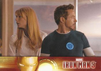 2013 Upper Deck Iron Man 3 #24 Both Tony Stark and Pepper Front