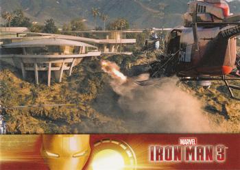 2013 Upper Deck Iron Man 3 #25 A Missile is Released Front