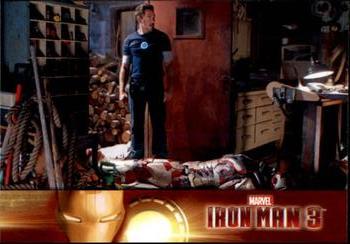 2013 Upper Deck Iron Man 3 #37 A Shed Full of Tools Front