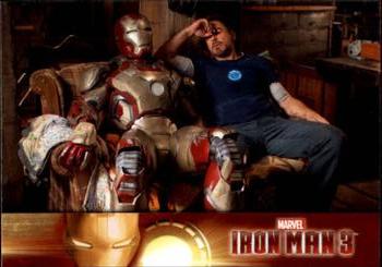 2013 Upper Deck Iron Man 3 #38 Tony Takes a Seat Front