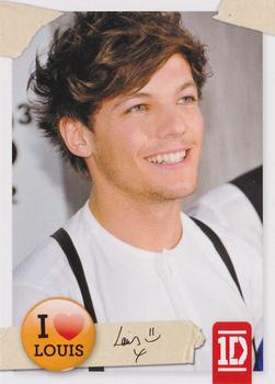 2013 Panini One Direction #24 Louis Tomlinson Front