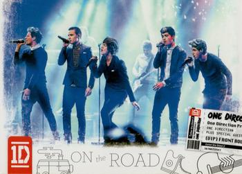 2013 Panini One Direction - On the Road #11 The British-Irish heartthrobs performed two songs Front
