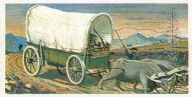 1966 Brooke Bond Transport Through the Ages #4 Ox Wagon Front