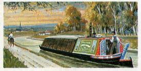 1966 Brooke Bond Transport Through the Ages #11 Horse Barge Front