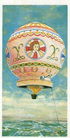 1966 Brooke Bond Transport Through the Ages #14 Hot Air Balloon Front