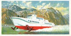 1966 Brooke Bond Transport Through the Ages #46 Hydrofoil Front