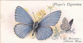 1932 Player's Butterflies #1 Gt. Britain - Adonis Blue Front