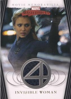 2008 Upper Deck Marvel Masterpieces Set 2 - Fantastic Four Movie Memorabilia #FF2 Invisible Woman Front