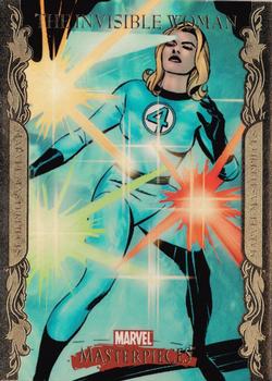2007 SkyBox Marvel Masterpieces - Gold #41 The Invisible Woman Front