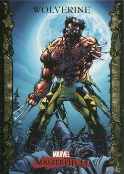 2007 SkyBox Marvel Masterpieces - Gold #90 Wolverine Front