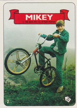 1985 Topps The Goonies - Stickers #2 Mikey Front