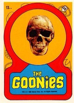 1985 Topps The Goonies - Stickers #13 Skull Front