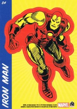 2010 Rittenhouse 70 Years of Marvel Comics - Stickers #S04 Iron Man Front