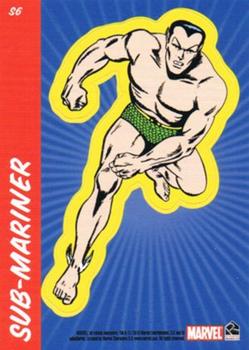 2010 Rittenhouse 70 Years of Marvel Comics - Stickers #S06 Submariner Front