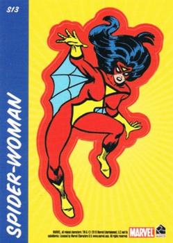 2010 Rittenhouse 70 Years of Marvel Comics - Stickers #S13 Spider-Woman Front