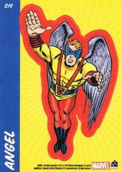 2010 Rittenhouse 70 Years of Marvel Comics - Stickers #S16 Angel Front
