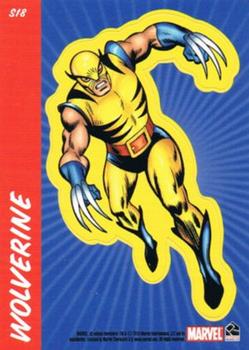 2010 Rittenhouse 70 Years of Marvel Comics - Stickers #S18 Wolverine Front