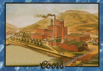 1995 Coors #58 1900 Brewery Photograph Front