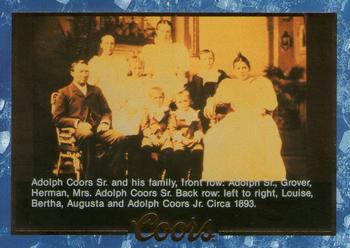 1995 Coors #64 Adolph Coors Family Front