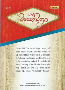 2013 Panini The Beach Boys #9 The Beach Boys Back