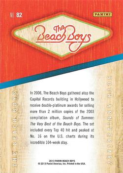 2013 Panini The Beach Boys #82 The Beach Boys Back