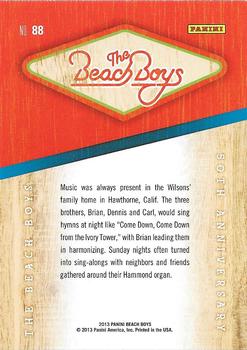 2013 Panini The Beach Boys #88 The Beach Boys Back