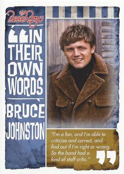 2013 Panini The Beach Boys - In Their Own Words #14 Bruce Johnston Front