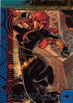 2013 Fleer Retro Marvel  #3 Black Widow Front